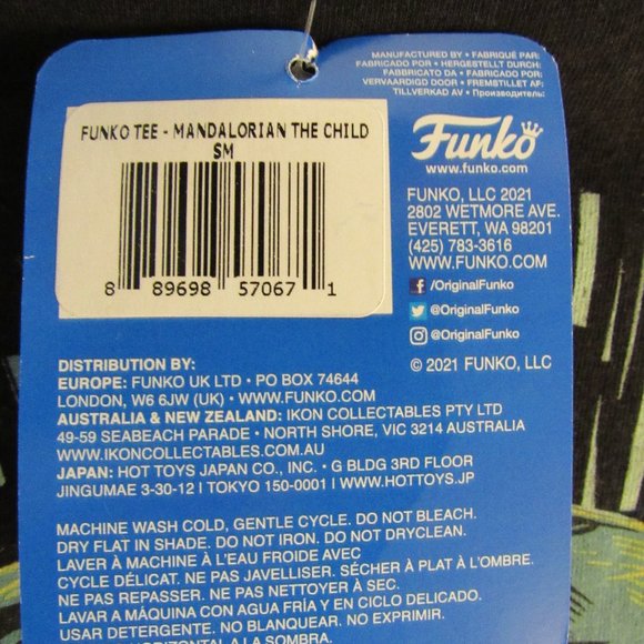 The Mandalorian Funko T-shirt NWT - Picture 3 of 5